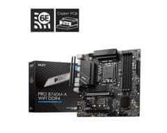 MSI PRO B760M-A WIFI DDR4/LGA 1700/mATX