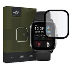 Hofi Tvrzené hybridní sklo AMAZFIT GTS 4 Mini, HOFI Hybrid Pro+ černé