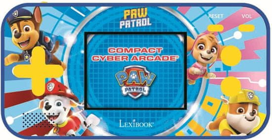 Lexibook Herní konzole Compact II Cyber Arcade Tlapková patrola