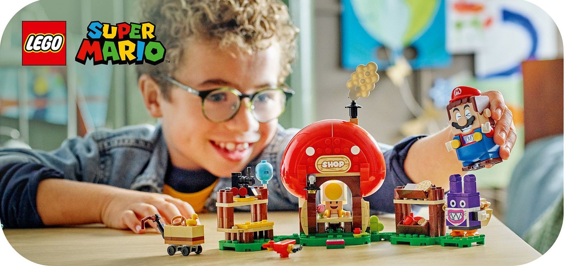 LEGO Super Mario 71429 Nabbit v Toadově obchůdku – rozšiřující set