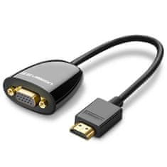 Ugreen Ugreen cable jednosměrný propojovací kabel z HDMI (samec) na VGA (samice) FHD černý (MM105 40253)