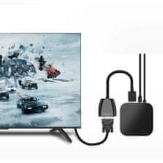 Ugreen Ugreen cable jednosměrný propojovací kabel z HDMI (samec) na VGA (samice) FHD černý (MM105 40253)