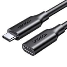 Ugreen Ugreen Prodlužovací kabel USB C (samec) - USB C (samice) 100W 10Gbps 1m černý