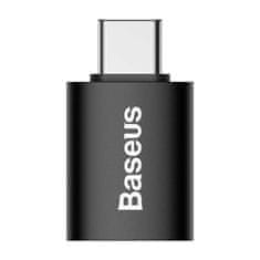 BASEUS Adaptér řady Baseus Ingenuity z USB-C na USB-A 3.2 gen 1, černý (ZJJQ000001)