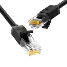 Ugreen Ugreen Ethernetový síťový patchcord RJ45 Cat 6 UTP 1000Mbps 3m černý (20161)