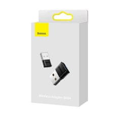 BASEUS Baseus BA04 mini adaptér Bluetooth 5.0 USB přijímač vysílač k počítači černý (ZJBA000001)