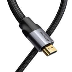 BASEUS Baseus Enjoyment kabelový adaptér kabel HDMI 4K60Hz 0,75 m tmavě šedý