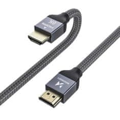 WOZINSKY Kabel Wozinsky HDMI 2.1 8K 60 Hz 48 Gb/s / 4K 120 Hz / 2K 144 Hz 5 m stříbrný (WHDMI-50)