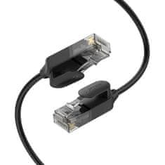 Ugreen Ugreen Ethernetový síťový patchcord RJ45 Cat 6A UTP 1000Mbps 1 m černý (70332)