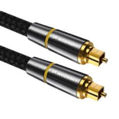 WOZINSKY Wozinsky optický digitální audio kabel Toslink SPDIF 3m černý (WOPT-30)