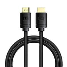 BASEUS Kabel HDMI 2.1 8K 1,5 m Baseus High Definition Series - černý