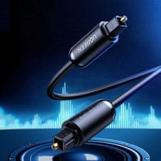 Ugreen Ugreen optický audio kabel 1,5 m digitální optický kabel Toslink SPDIF šedý (70891)