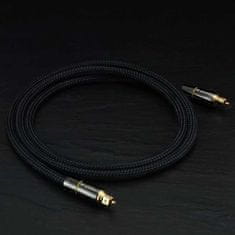 WOZINSKY Wozinsky optický digitální audio kabel Toslink SPDIF 3m černý (WOPT-30)