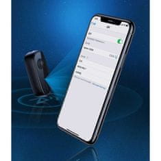 Ugreen Ugreen Bluetooth 5.0 audio přijímač AUX aptX, aptX LL mini jack pro sluchátka černý (70304)