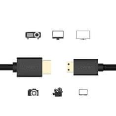 Ugreen Ugreen kabel HDMI - mini HDMI 19 pin 2.0v 4K 60Hz 30AWG 1,5m černý (11167)