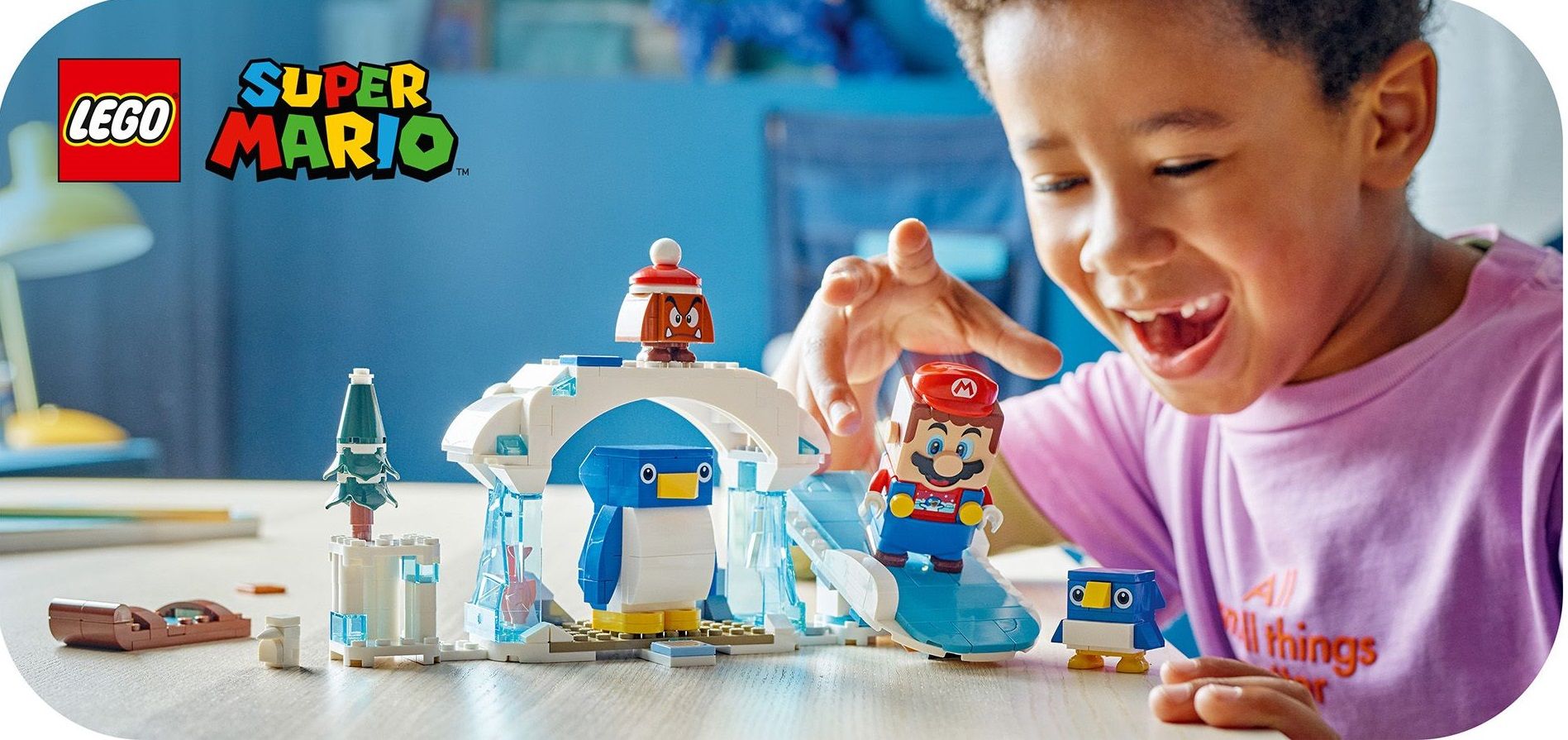 LEGO Super Mario 71430 Sněhové dobrodružství s rodinou penguin – rozšiřující set