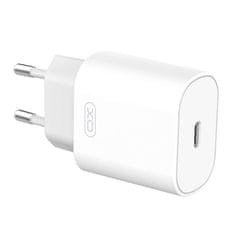 XO Nástěnná nabíječka XO L91EU USB-C, 25W (bílá)