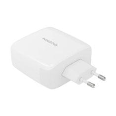 Ricomm Nástěnná nabíječka 120W GaN Ricomm RC1201 EU, 1xUSB-A, 2xUSB-C + 2,1m kabel USB-C