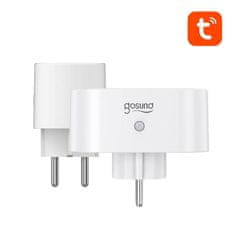 Gosund Duální chytrá zásuvka WiFi Gosund SP211 (2-pack) 3500W Tuya