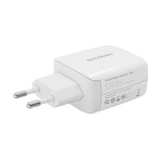 Ricomm Nástěnná nabíječka 45W GaN Ricomm RC451 EU, 1xUSB-C + 2,1m kabel USB-C