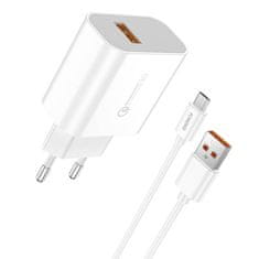 Foneng Rychlonabíječka Foneng 1x USB QC 3.0 EU46 + kabel USB Micro