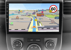 9" Autorádio KIA SOUL AM 2008-2011 Android s GPS navigací, WIFI, USB, Bluetooth, Android rádio KIA SOUL AM 2008-2011