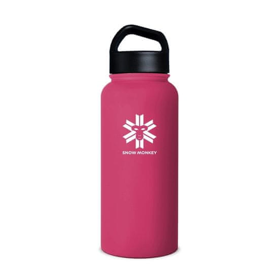 Snow monkey Termoska Snow Monkey Traveler 1L magenta