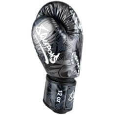 Fairtex 8 WEAPONS Boxerské rukavice Bone Island - černé