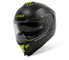 XRC Helma na moto black/yellow fluo vel. S