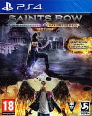 PlayStation Studios Saints Row IV: Re-Elected + Gat Out of Hell - First Edition (PS4)