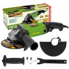 Procraft Úhlová bruska Procraft PW1200 (PW860), 125mm