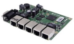 Mikrotik RouterBOARD RB450Gx4, 1 GB RAM, IPQ-4019 (716 MHz), 5× Gbit LAN, 802.3af/at, licence L5