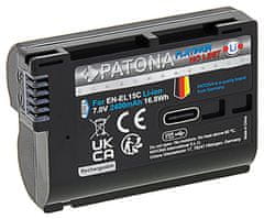 PATONA baterie pro foto Nikon EN-EL15C 2400mAh Li-Ion Platinum USB-C nabíjení