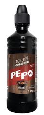 PE-PO PE-PO tekutý podpalovač, 500 ml. podpalovač pro grily, kamna, krby, pece