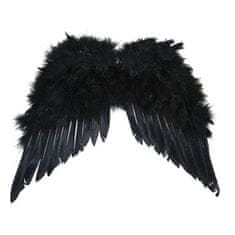funny fashion Křídla černá menší