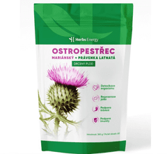 OnlineMedical Herbs Energy Ostropestřec Mariánský + Právenka Latnatá, 360g