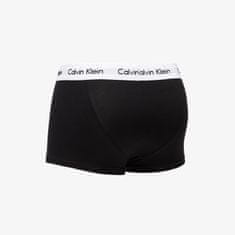 Calvin Klein Low Rise Trunks 3 Pack Black M Černá