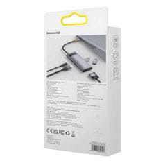 BASEUS Baseus dokovací stanice HUB 6 v 1 USB-C - 1 x HDMI / 3 x USB 3.2 Gen. 1 / 1 x PD 1 x VGA