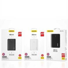 DUDAO Dudao Powerbank 10000 mAh Power Delivery Quick Charge 3.0 22,5 W černá K14_Black