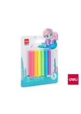 Deli stationery Plastelína měkká PASTEL 6 barev DELI EH714