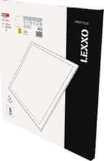 Emos LED panel LEXXO backlit 60×60, čtvercový vestavný bílý, 30W neutr. b.