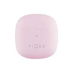 FIXED Bezdrátová TWS sluchátka FIXED Pods, růžová