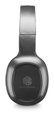 VšeNaMobily.cz Bluetooth sluchátka MUSIC SOUND s hlavovým mostem a mikrofonem, černá