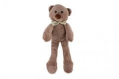 Teddies Medvěd/Medvídek sedící s motýlkem plyš 22cm