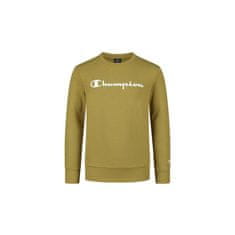 Champion Mikina olivová 168 - 179 cm/XXL Crewneck Sweatshirt