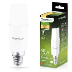 LUMILED 6x LED žárovka E14 STICK T37 10W = 75W 1055lm 3000K Teplá bílá 200°