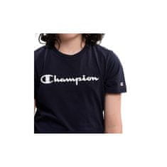 Champion Tričko tmavomodré L Crewneck Tshirt