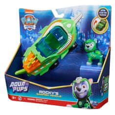 Spin Master Paw Patrol Aqua vodní vozidla s figurkou - Rocky