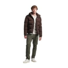 Superdry Bunda Everest krátký pufer s kapucí M501174304O