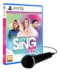 PlayStation Studios Let's Sing 2022 + mikrofon (PS5)